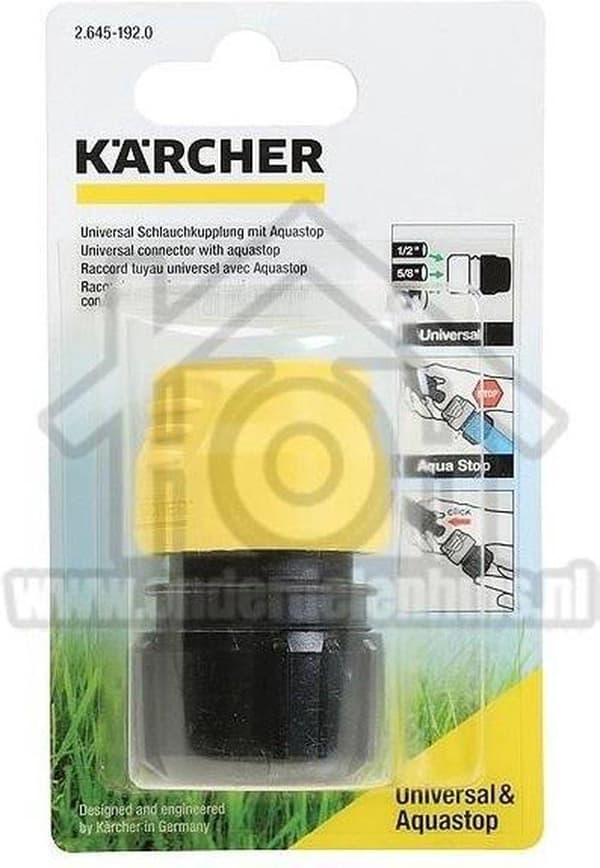 Kärcher Universal slangekobling med Aqua Stop