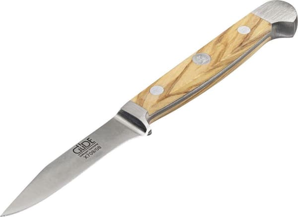 Güde Alpha grönsakskniv 8 cm oliv