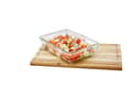 Miniatyrbild 3 av 3: EMSA CLIP & CLOSE N1051100, Set, Rektangulär, Blå, Transparent, Glas, 420 °C, -40 - 420 °C