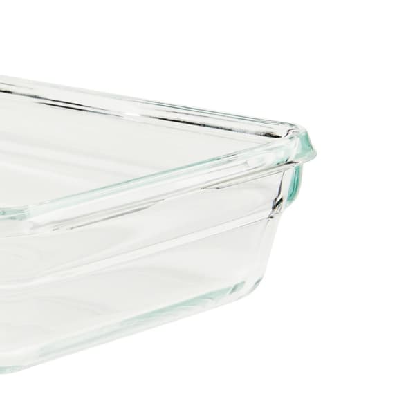 EMSA CLIP & CLOSE N1051100, Set, Rektangulär, Blå, Transparent, Glas, 420 °C, -40 - 420 °C