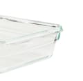 Miniatyrbild 2 av 3: EMSA CLIP & CLOSE N1051100, Set, Rektangulär, Blå, Transparent, Glas, 420 °C, -40 - 420 °C
