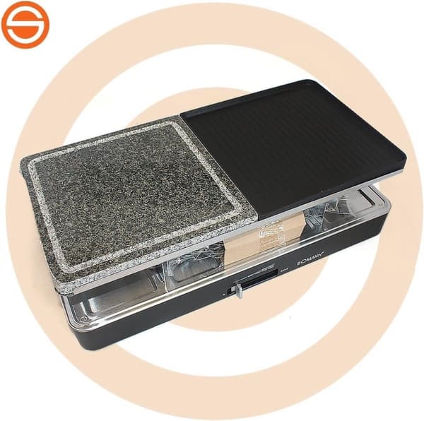 Bomann RG 2279 CB 2in1 Raclette Grill 1200-1400W