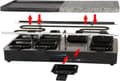 Pikkukuva 3 / 6: Clatronic RG 3518 - Raclette/Stone Grill - 8 henkilöä
