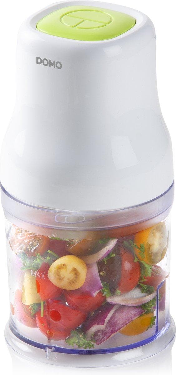 Domo DO9237MC - Minihackare - 500Ml - 200W - Vit