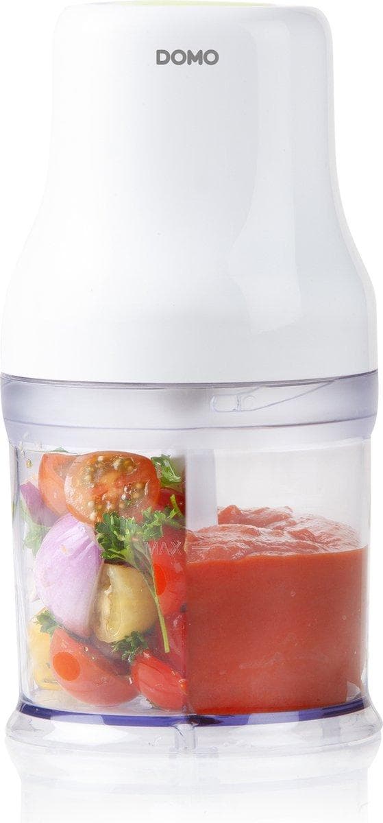 Domo DO9237MC - Minihackare - 500Ml - 200W - Vit