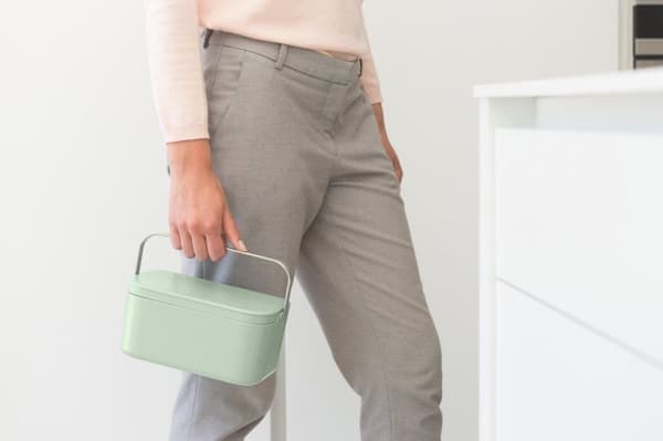 Brabantia SinkSide Waste Bin Bänkskiva - 1,8 liter - Jade Green