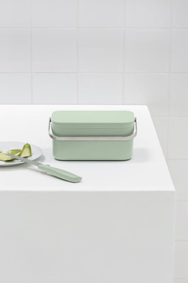 Brabantia SinkSide Waste Bin Bänkskiva - 1,8 liter - Jade Green