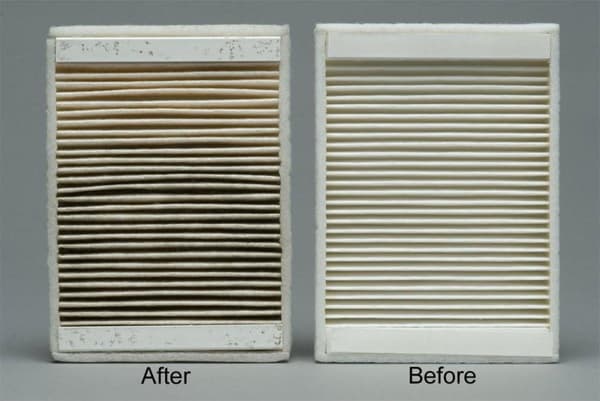 tesa Clean Air L Finstøvfilter til laserprinter Selvklæbende 1 stk.