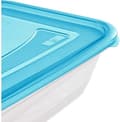 Pikkukuva 6 / 8: Fredo Fresh Tuoreruokalaatikot Transp/sininen Set 3 29x19x07 - 2,4 L Keeper 30679