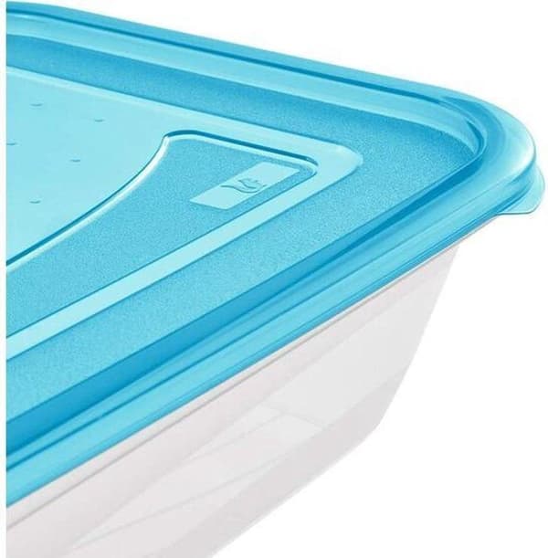 Fredo Fresh Tuoreruokalaatikot Transp/sininen Set 3 29x19x07 - 2,4 L Keeper 30679