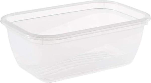 Fredo Fresh Färskmatslådor Transp/blå Set 5 15x10x06 - 0,5 L Keeper 30672