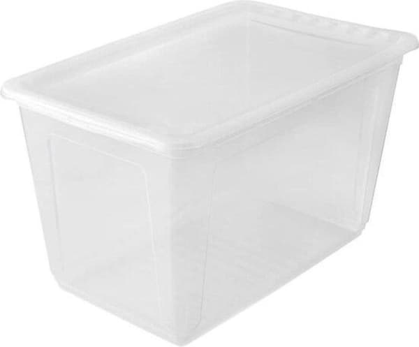 Clearbox med lock 59x39x35 - 52 L Bea Transparent Keeper 10583
