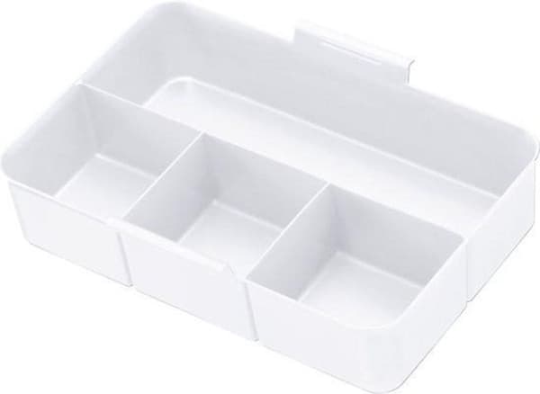 Sunware - Q-line första hjälpen box med insats 6L vit röd - 30 x 20 x 14 cm