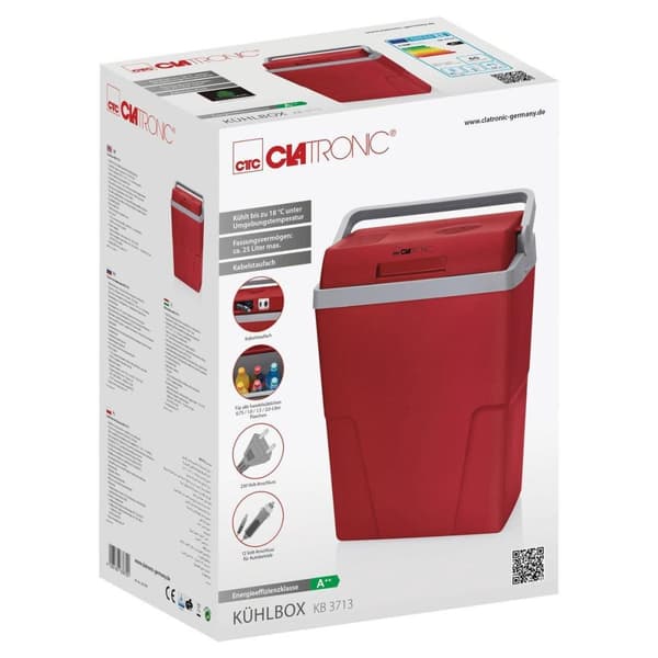 Clatronic KB 3713 - Kylbox - 12/220V - 25 liter
