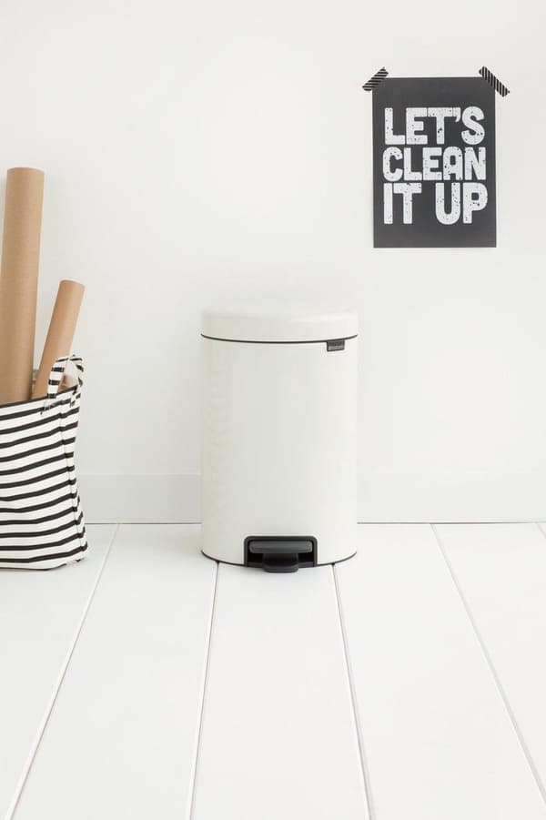 Brabantia NewIcon Papperskorgen - 12 l - Vit