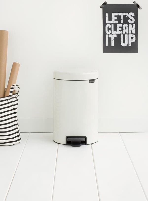 Brabantia NewIcon Papperskorgen - 12 l - Vit