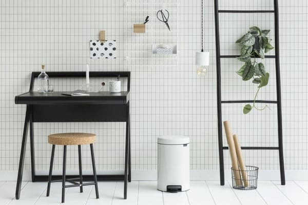 Brabantia NewIcon Papperskorgen - 12 l - Vit