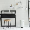 Miniatyrbild 9 av 10: Brabantia NewIcon Papperskorgen - 12 l - Vit