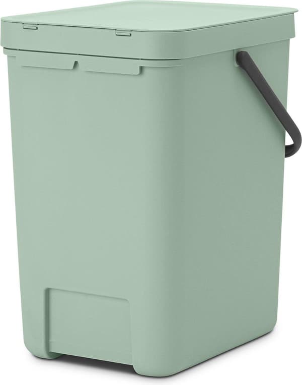 Brabantia Sort & Go Skraldespand - 25 l - Jadegrøn