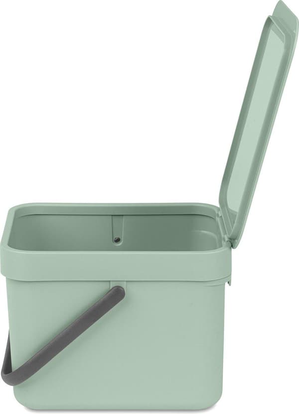 Brabantia Sort & Go papperskorg - 6 l - Jadegrön