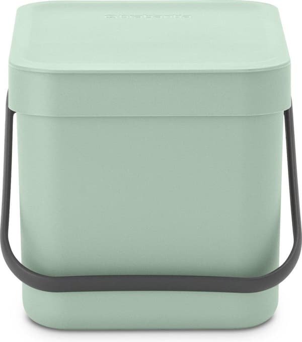 Brabantia Sort & Go papperskorg - 6 l - Jadegrön