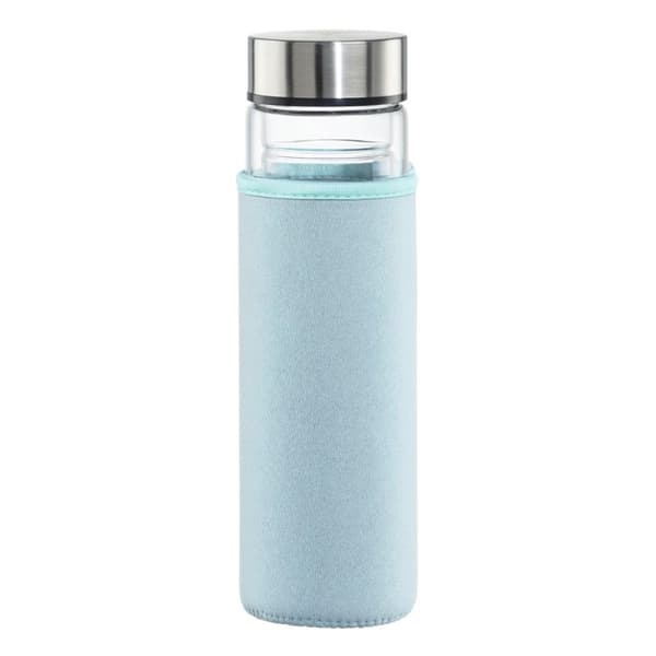Xavax glasflaske 450 ml med beskyttelsesdækselindsats til kulsyre og varmt/koldt (00181598)