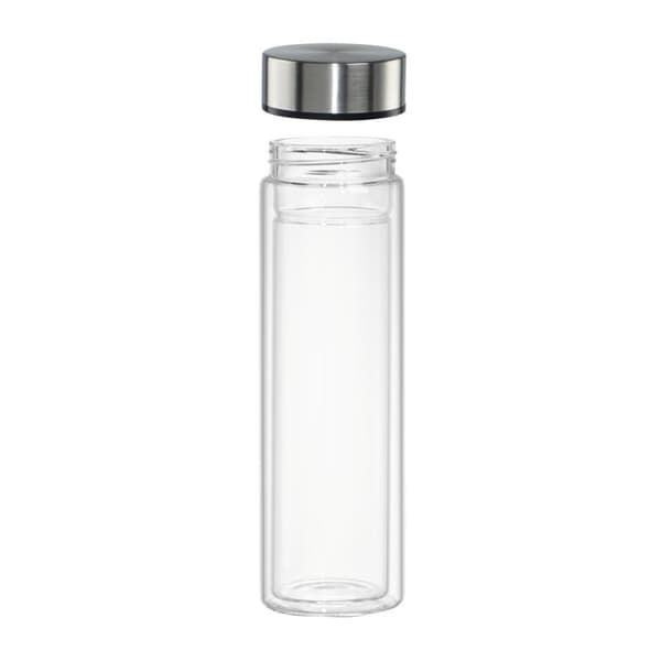 Xavax glasflaske 450 ml med beskyttelsesdækselindsats til kulsyre og varmt/koldt (00181598)