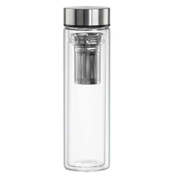 Xavax glasflaske 450 ml med beskyttelsesdækselindsats til kulsyre og varmt/koldt (00181598)
