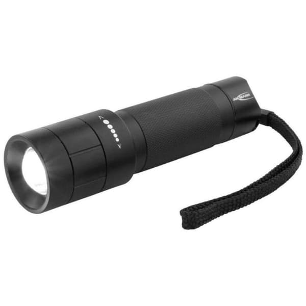 Ansmann LED lommelygte M250F 5 W IP54 sort 1600-0171