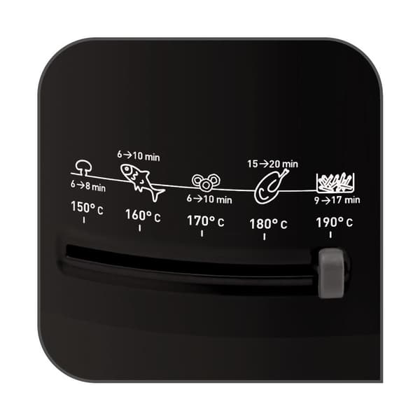 Tefal Simply One FF1608 - Frituregryde - 2,1 L - 1900 W - Sort (FF1608)