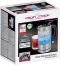 Miniatyrbild 5 av 9: ProfiCook WKS 1228 G- Vattenkokare - Rostfritt stål - LED upplyst - 0,5L