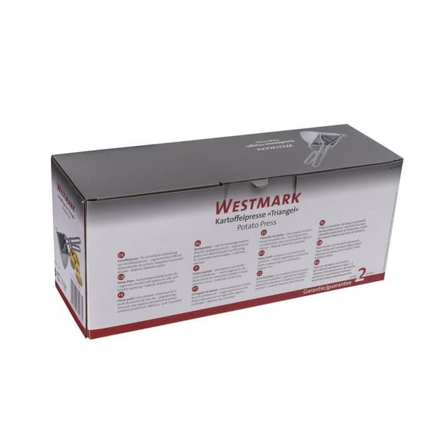 Westmark Triangel Potatispress 30 x 11,7 x 14 cm - rostfritt stål