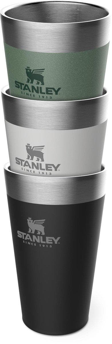 Stanley The Stacking Beer Pint 0,47l - Kopp - Hammertone Grön