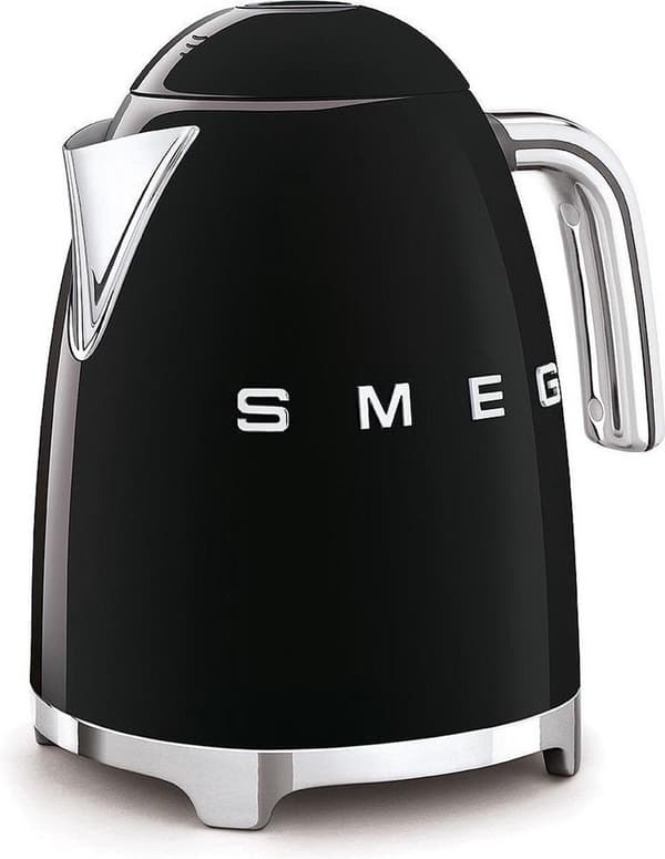SMEG Vattenkokare KLF03BLEU Svart - 1,7 L