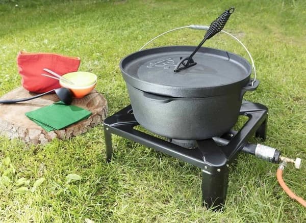 Rothenberger campingkomfur - gas - inkl. slange og regulator