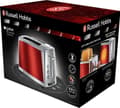 Miniatyrbillede 2 af 4: Russell Hobbs 23220-56 Luna Solar Red - Brødrister