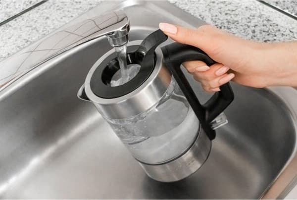 ProfiCook WKS 1229 G - Vattenkokare - Rostfritt stål - LED upplyst - 1,0L