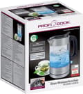 Miniatyrbild 5 av 9: ProfiCook WKS 1229 G - Vattenkokare - Rostfritt stål - LED upplyst - 1,0L