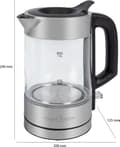 Miniatyrbild 9 av 9: ProfiCook WKS 1229 G - Vattenkokare - Rostfritt stål - LED upplyst - 1,0L