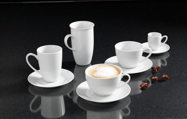 Snap by R&B BIANCO kopp Vit Cappuccino 1 stycke(r)