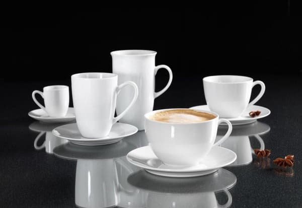 Snap by R&B BIANCO kopp Vit Cappuccino 1 stycke(r)