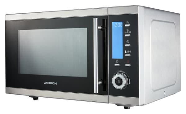 Medion MD15501 - yhdistelmämikroaaltouuni - 25 litraa - 900 wattia - hopea