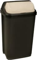 Miniatyrbillede 1 af 8: Roll Top Rasmus Skraldespand 39x30x68 - 50l Antracit Keeper 10455