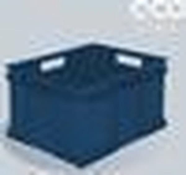 Opbevaringsboks, Eco Plastic (PP), 52x43x28​cm, 54 L, blå
