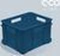 Miniatyrbillede 2 af 2: Eco Plastic Opbevaringsboks (PP), 43x35x24 cm, 28 l, blå