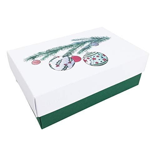 BUNTBOX Christmas set size M Aquarel gift boxes 1.1 kg white 17.0 x 11.0 x 6.0 cm (2009-26)