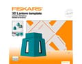 Miniatyrbild 2 av 5: Fiskars 1059568 3D Paper Jewel Lantern Stencil, White Lantern Stencil, For Creating 3D Shapes, Plastic (1059568)