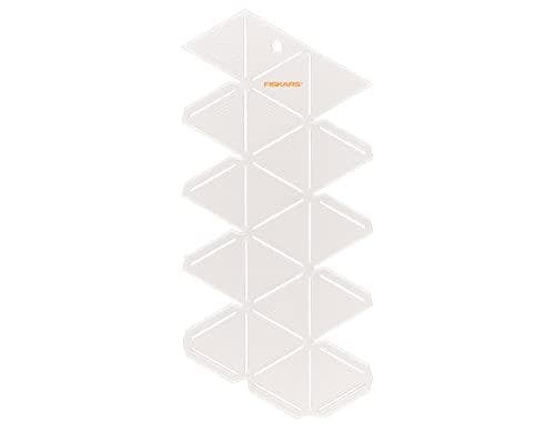 Fiskars 1059566 3D Paper Jewel Plastic White Geode-skabelon til at skabe 3D-former (1059566)