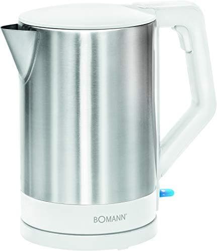 Bomann WKS 3002 CB Vedenkeitin 1,5 L ruostumaton teräs - valkoinen 2200 W (630022)