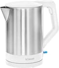 Pikkukuva 2 / 3: Bomann WKS 3002 CB Vedenkeitin 1,5 L ruostumaton teräs - valkoinen 2200 W (630022)